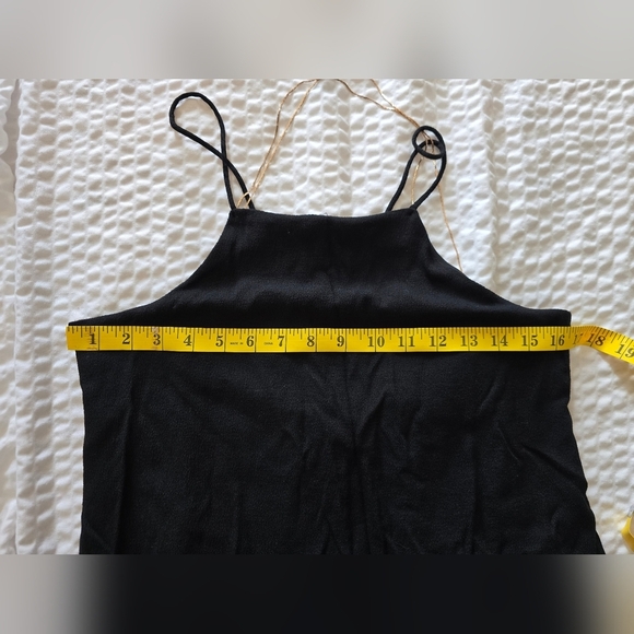 Mango Black Halter Sundress Cocktail - Picture 5 of 7